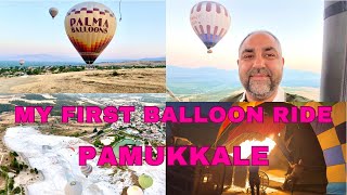 My First Ever Balloon Ride  Pamukkale  Türkiye 4K [upl. by Abihsat]