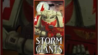 STORM GIANTS  Towering Colossi  Warhammer 40k Lore [upl. by Avahc]