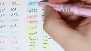 Pilot FriXion erasable pen and highlighter review [upl. by Enert]