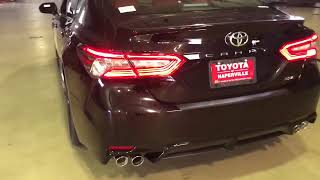 2018 Toyota Camry v6 xse start up and walk around in dark lighting [upl. by Therese]