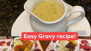 Easy Gravy Recipe [upl. by Theadora173]