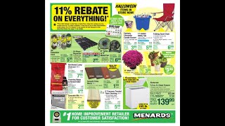 Menards Weekly Ad August 22 – September 2 2024 [upl. by Rexfourd]