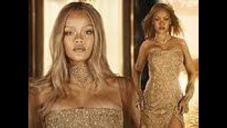 Rihanna 36 replaces Charlize Theron 49 as the golden goddess of the new JAdore Dior campaign [upl. by Titus]