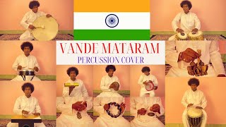 VANDE MATARAM  Percussion Cover  TablaMan  Chandrajith [upl. by Nollahp494]