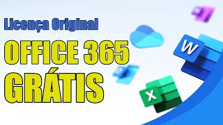 COMO INSTALAR E ATIVAR O MICROSOFT OFFICE 365 LICENÇA GRATUITA E ORIGINAL [upl. by Kizzee481]