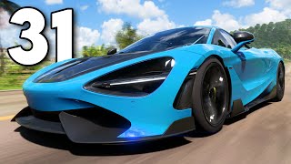 Forza Horizon 5  Part 311  1000HP MCLAREN 720S BUILD [upl. by Geller]