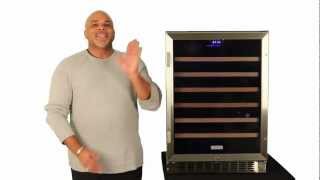 EdgeStar 53 Bottle BuiltIn Wine Cooler CWR531SZ [upl. by Alex]