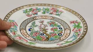 Coalport China Indian Tree 675inch Side Plate [upl. by Cole]