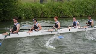 Lucy Cavendish M1 Division 4 Wednesday Cambridge May Bumps 2024 slow motion [upl. by Pirbhai]