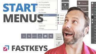 Start Menus  How to create and customize working start menus for running programs or automate tasks [upl. by Samoht]