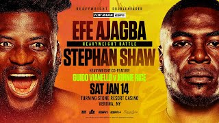 Efe Ajagba vs Stephan Shaw  OFFICIAL TRAILER  HUGE HEAVYWEIGHT BOUT SAT on ESPN [upl. by Mireielle]