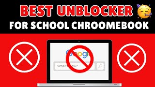 Best Unblocker For School Chroomebook 2024  Best PROXY 2024 [upl. by Yelrebmik598]