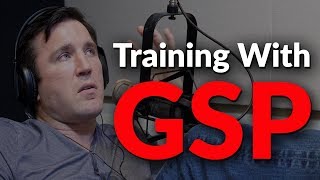 Chael Sonnen talks about the first time he trained with GSP [upl. by Gladwin]