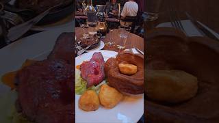 😍 Is this the best Sunday Roast EVER Hawksmoor sundayroast shorts [upl. by Alick]