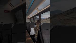 🇳🇿TranzAlpine Best Train Trip🗻newzealand travel shorts viral trending [upl. by Goat]