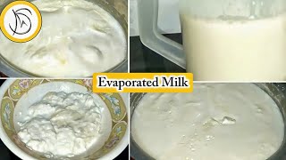 Evaporated Milk Recipe By Kitchen With SNB [upl. by Eylhsa]