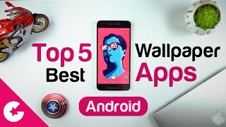 Top 5 Best Free Wallpaper Apps For Android 2017 [upl. by Vachell]