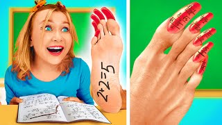 Good vs Bad student  Crazy School Hacks amp Funny Relatable Situations [upl. by Perretta574]