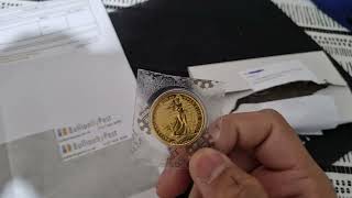 2022 Half Ounce Britannia Gold Coin [upl. by Josie618]