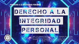 Derecho a la integridad personal [upl. by Verda]