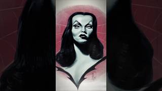 makingof vampira creativeprocess illustration sketch timelapse stepbystep [upl. by Halueb]