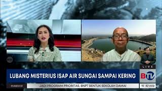 LUBANG MISTERIUS ISAP AIR SUNGAI DI BLITAR SAMPAI KERING Wawancara bersama Dr Amien Widodo [upl. by Shien]