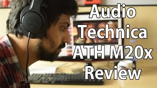 Audio Technica ATHM20x Review Best budget headphones [upl. by Schriever]