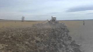 Offset disc plowing for seedbed preparation [upl. by Taft]