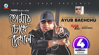 Tomar Chokhe Dekhle  Shawkat Ft Ayub Bachchu  তোমার চোখে দেখলে  আইয়ুব বাচ্চু  Music Video [upl. by Nosaes]