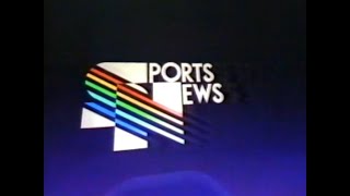 Nippon Television Sports News Corner 651987 日本テレビ スポーツニュースコーナー（1987年6月5日） [upl. by Conny735]