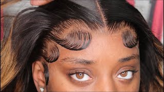 Quick Baby Hair Tutorial Ft Hurela Hair [upl. by Esinej]