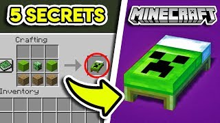 5 SECRETS QUE VOUS NE CONNAISSEZ PAS DANS MINECRAFT  😂🔥 [upl. by Hamnet]