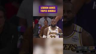 📹 LEBRON JAMES TRIPLEDOUBLE HIGHLIGHTS 📹 [upl. by Yokum312]