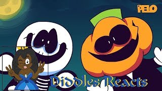 Diddles Reacts Its Spooky Month Happy Halloween [upl. by Gillie]