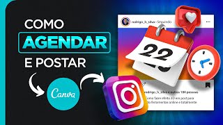 COMO PROGRAMAR POSTAGENS NO INSTAGRAM [upl. by Assirac]