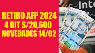 Retiro AFP 4 uit 2024 tenemos novedades hermanos afiliados 4 UIT S20600 Comunicado importante [upl. by Collyer]