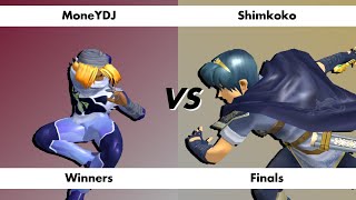 MoneYDJ vs Shimkoko  Melee Bair Trap 68 Winners Finals [upl. by Aienahs]