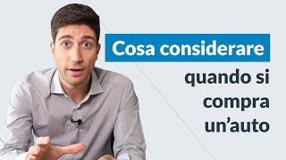 COMPRARE lauto NUOVA ATTENZIONE a questi aspetti [upl. by Esta]