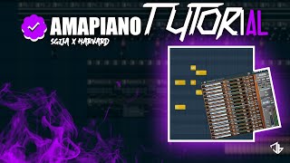 How To Make Sgija X Harvard Type Beats  AMAPIANO TUTORIAL [upl. by Anairad912]