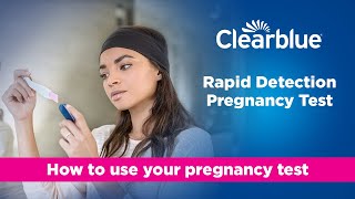 How to Use Clearblue® Rapid Detection New Zealand only [upl. by Alegre509]