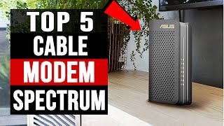 Top 5 Best Cable Modem for Spectrum 2023 [upl. by Bodkin]