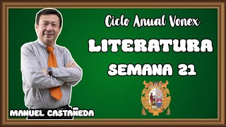 BOOM HISPANOAMERICANO  SEMANA 21  LITERATURA  MANUEL CASTAÑEDA [upl. by Alfred]