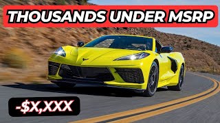 2024 C8 Corvettes already BELOW Sticker Z06s coming WAY DOWN [upl. by Nadiya]