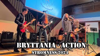 Bryttania  Action Live in Stromness 2024 Music Fir The Mind 2024 [upl. by Siegfried]