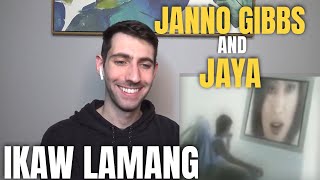 Janno Gibbs amp Jaya  Ikaw Lamang Music Video REACTION [upl. by Okia]