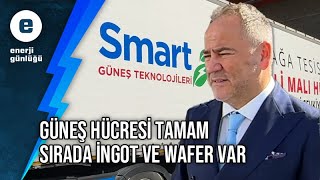 Smart Güneş hücreyi üretti sırada wafer ve ingot var SMRTG [upl. by Briggs79]