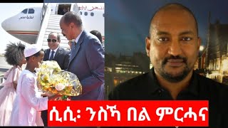 ዑደት ፕረሲደንት ኣልሲሲ ኣብ ኤርትራ Abdulfatah Al sisi visit to Eritrea [upl. by Enna]