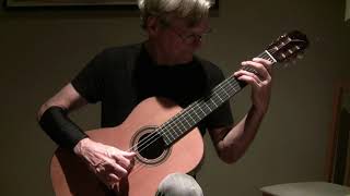 Atonal Melody After Schoenberg Op 23 by Reginald Smith Brindle played by Patrick Frank guitar [upl. by Cosette786]