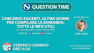 Concorso docenti 2024 ultimi giorni per compilare la domanda tutte le info utili [upl. by Notlad]