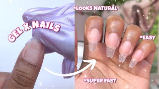 HOW TO DO GEL X AT HOME LIKE A PRO NAIL PREP INCLUDED QUICK amp SIMPLE  NAIL RESERVE GEL POLISH [upl. by Mariam493]